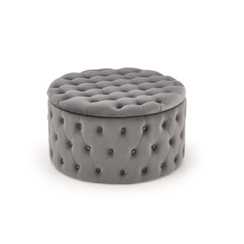 Pouf NUNEZ värvus: hall Pouf NUNEZ värvus: hall