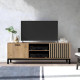 LAMINO RTV-1, TV statīvs, craft ozols / melns