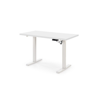 B/54 rakstāmgalds ar regulējamu augstumu, virsma - balta, rāmis - balts  B/54 rakstāmgalds ar regulējamu augstumu, virsma - balta, rāmis - balts