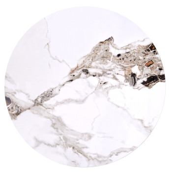 CARINA_S c.table бежевый мрамор / орех