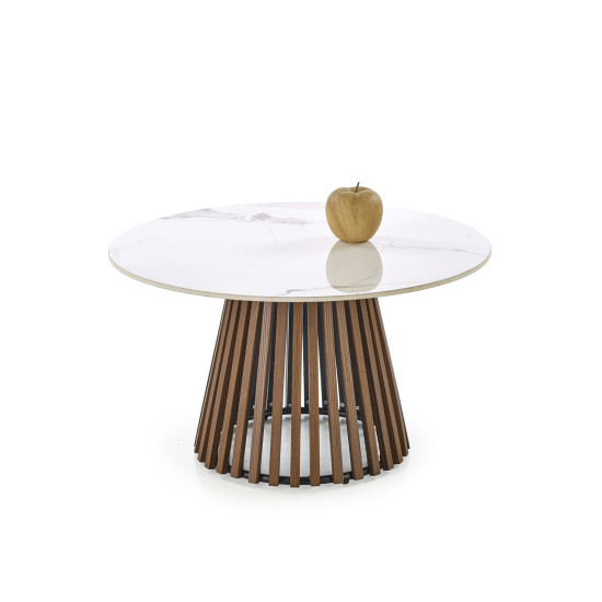 CARINA c.table бежевый мрамор/орех CARINA c.table бежевый мрамор/орех