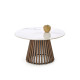 CARINA c.table бежевый мрамор/орех CARINA c.table бежевый мрамор/орех