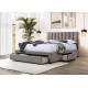 Кровать GRACE 160 с ящиками, цвет: бежевый Кровать GRACE 160 с ящиками, цвет: бежевый