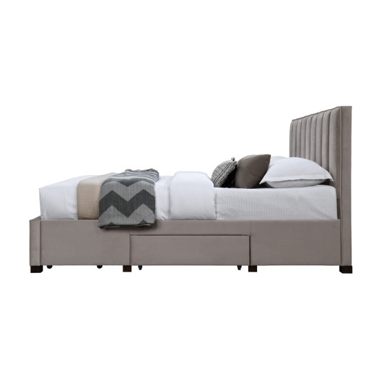 Кровать GRACE 160 с ящиками, цвет: бежевый Кровать GRACE 160 с ящиками, цвет: бежевый