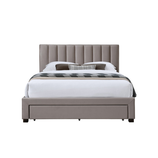 Кровать GRACE 160 с ящиками, цвет: бежевый Кровать GRACE 160 с ящиками, цвет: бежевый