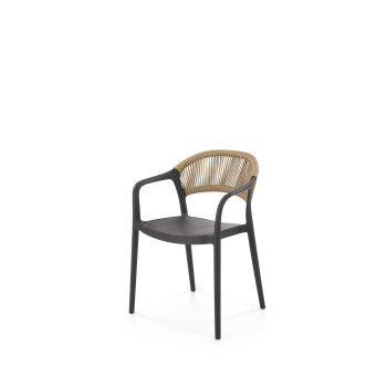 Стул K582, черный/натуральный