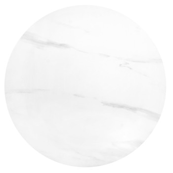 LEILA 2-kohaline laud, valge marmor / must LEILA 2-kohaline laud, valge marmor / must