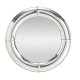 MOON sienas spogulis, sudrabs MOON sienas spogulis, sudrabs