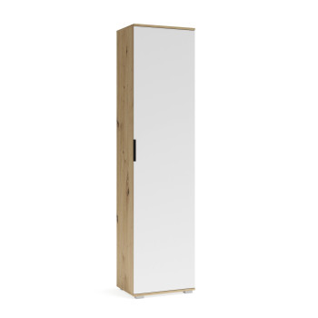 CLIF SL-50 sienas skapis artisan ozols / balts CLIF SL-50 sienas skapis artisan ozols / balts
