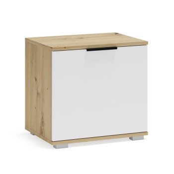 CLIF ST-50 skapis artisan ozols / balts CLIF ST-50 skapis artisan ozols / balts