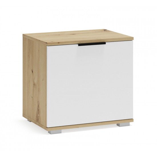 CLIF ST-50 skapis artisan ozols / balts CLIF ST-50 skapis artisan ozols / balts