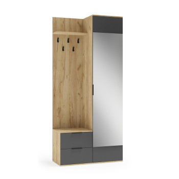 Система холла CORAL золотой дуб/антрацит