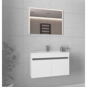 зеркало, FIGARO L-80, белое зеркало, FIGARO L-80, белое