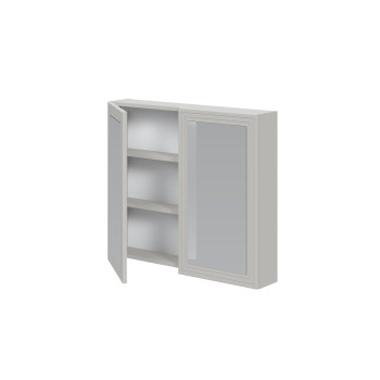 зеркальный шкаф, TORETO SLU-80, кашемир зеркальный шкаф, TORETO SLU-80, кашемир