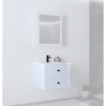 тумба под мойку, TORETO SU-60, белый матовый тумба под мойку, TORETO SU-60, белый матовый