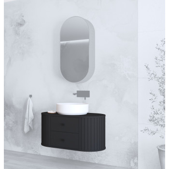 izlietnes skapītis, VENEZIA SU, melns matēts izlietnes skapītis, VENEZIA SU, melns matēts