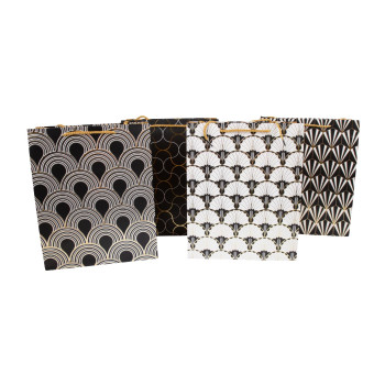 Dāvanu maisiņš DECO, 26x32x12cm, mix