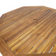 Стол FINLAY 120x120xH72см, акация Стол FINLAY 120x120xH72см, акация