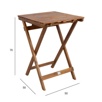 Стол GWEN 50x50xH70см, акация Стол GWEN 50x50xH70см, акация