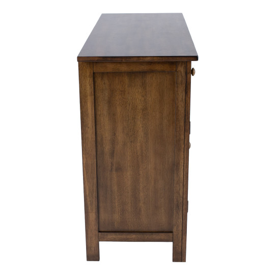 Комод JAMES 120x46xH91см, дуб рустикальный