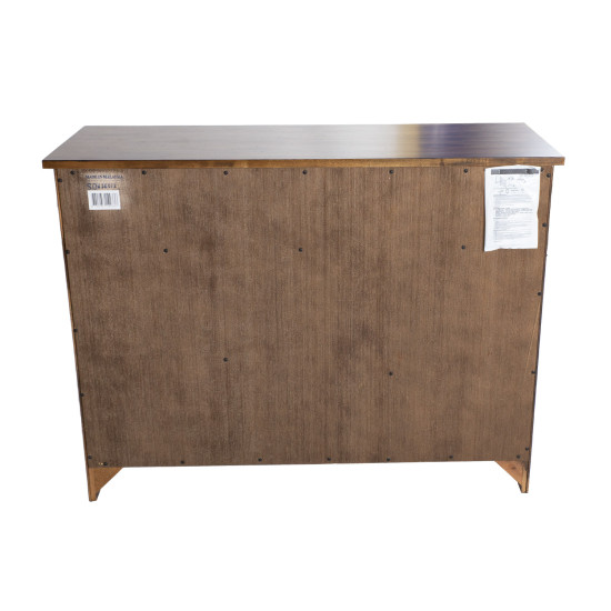 Комод JAMES 120x46xH91см, дуб рустикальный