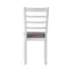 Стул JANELLE 41x49xH90см, серый/белый Стул JANELLE 41x49xH90см, серый/белый