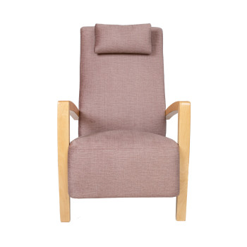 Кресло VENLA  розовый бархат