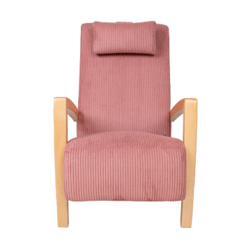 Кресло VENLA  розовый бархат