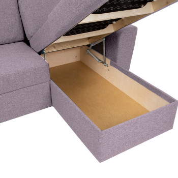 Диван-кровать угловой INGMAR старый розовый Диван-кровать угловой INGMAR старый розовый