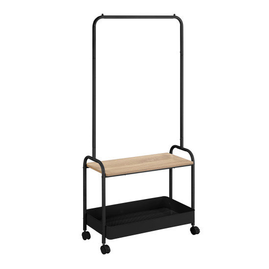 Stange FRASER 74x35xH165cm, melns