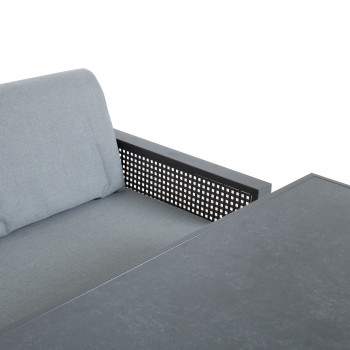 Комплект садовой мебели DELGADO угловой диван, л Комплект садовой мебели DELGADO угловой диван, л