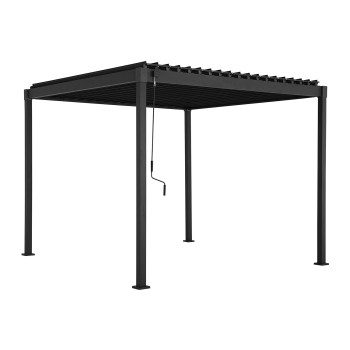 Навес MIRADOR-80 3х3м, темно-серый Навес MIRADOR-80 3х3м, темно-серый