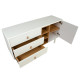 Kumode IRIS 140x40xH75cm, balta Kumode IRIS 140x40xH75cm, balta