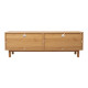 TV galds SUNNY 150x40xH50cm, melamīna tumšs