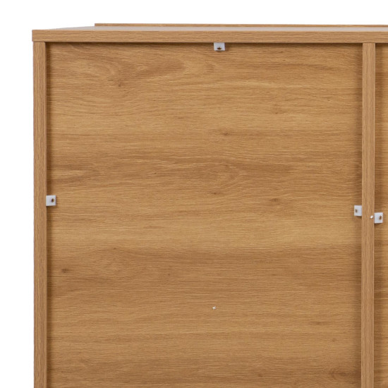 Kumode SUNNY 120x40xH85cm, melamīna ozols Kumode SUNNY 120x40xH85cm, melamīna ozols