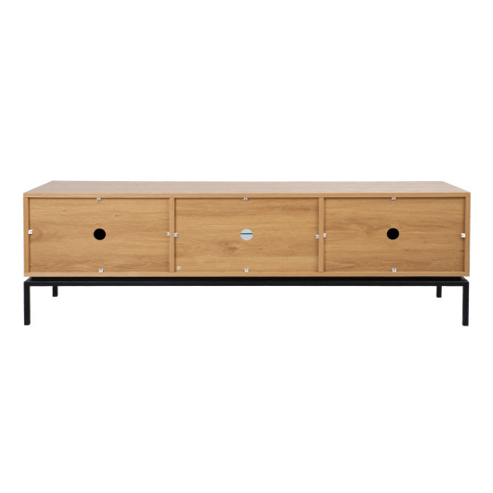 TV galds CINDY 180x40xH55cm, MDF ozols