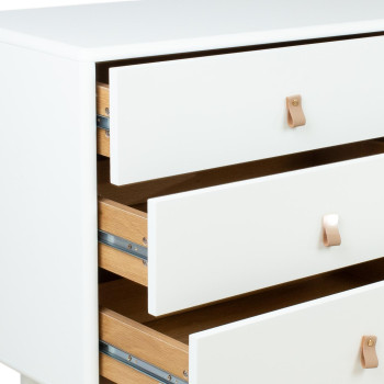 Kummut IRIS 120x40xH75cm, valge Kummut IRIS 120x40xH75cm, valge