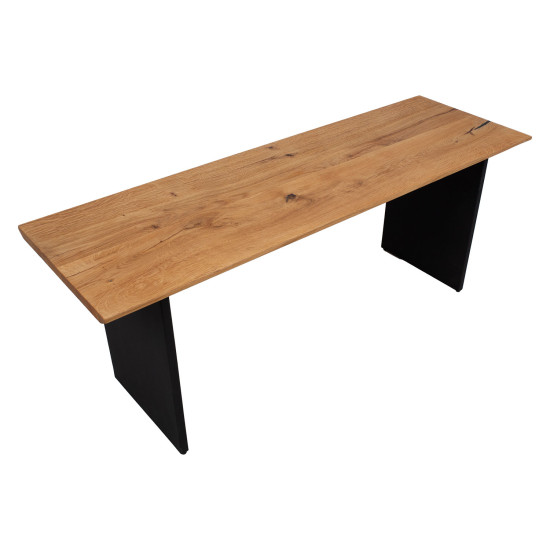 Скамья VALENCIA 120x38xH46см, дуб