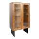 Шкаф-витрина VALENCIA 90x45xH160см, дуб Шкаф-витрина VALENCIA 90x45xH160см, дуб