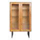 Шкаф-витрина VALENCIA 90x45xH160см, дуб Шкаф-витрина VALENCIA 90x45xH160см, дуб