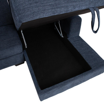 Угловой диван MARITA PN, темно-синий Угловой диван MARITA PN, темно-синий