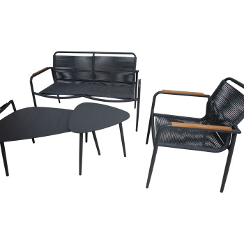 Комплект садовой мебели НЕБО 2 стола, скамейка и  Комплект садовой мебели НЕБО 2 стола, скамейка и