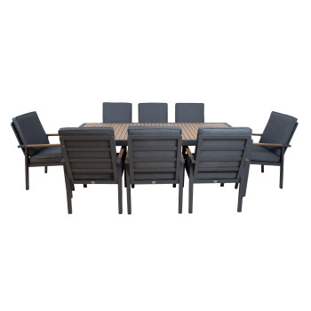 Комплект садовой мебели PARKER стол и 8 стульев Комплект садовой мебели PARKER стол и 8 стульев