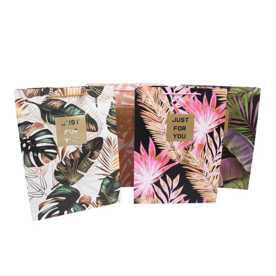 Подарочный пакет JUNGLE, 31x42x12см, микс Подарочный пакет JUNGLE, 31x42x12см, микс