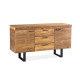Kumode IRONBRIDGE 150x47,5xH84cm, priede Kumode IRONBRIDGE 150x47,5xH84cm, priede