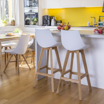 Табурет барный SONJA белый