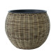Puķupods WICKER D40xH32cm, gaiši brūns Puķupods WICKER D40xH32cm, gaiši brūns