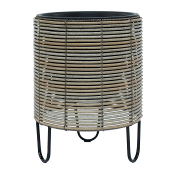 Puķupods WICKER D36xH48cm, bēšs pelēks Puķupods WICKER D36xH48cm, bēšs pelēks