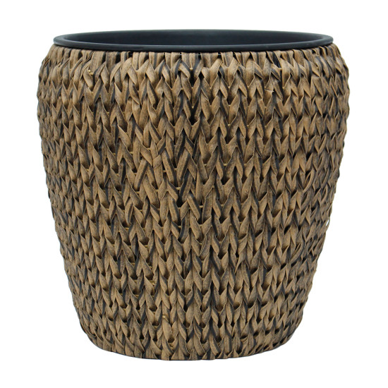 Puķu pods WICKER 46x46xH46cm, brūns