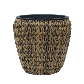 Puķupods WICKER 28x28xH28cm, brūns Puķupods WICKER 28x28xH28cm, brūns